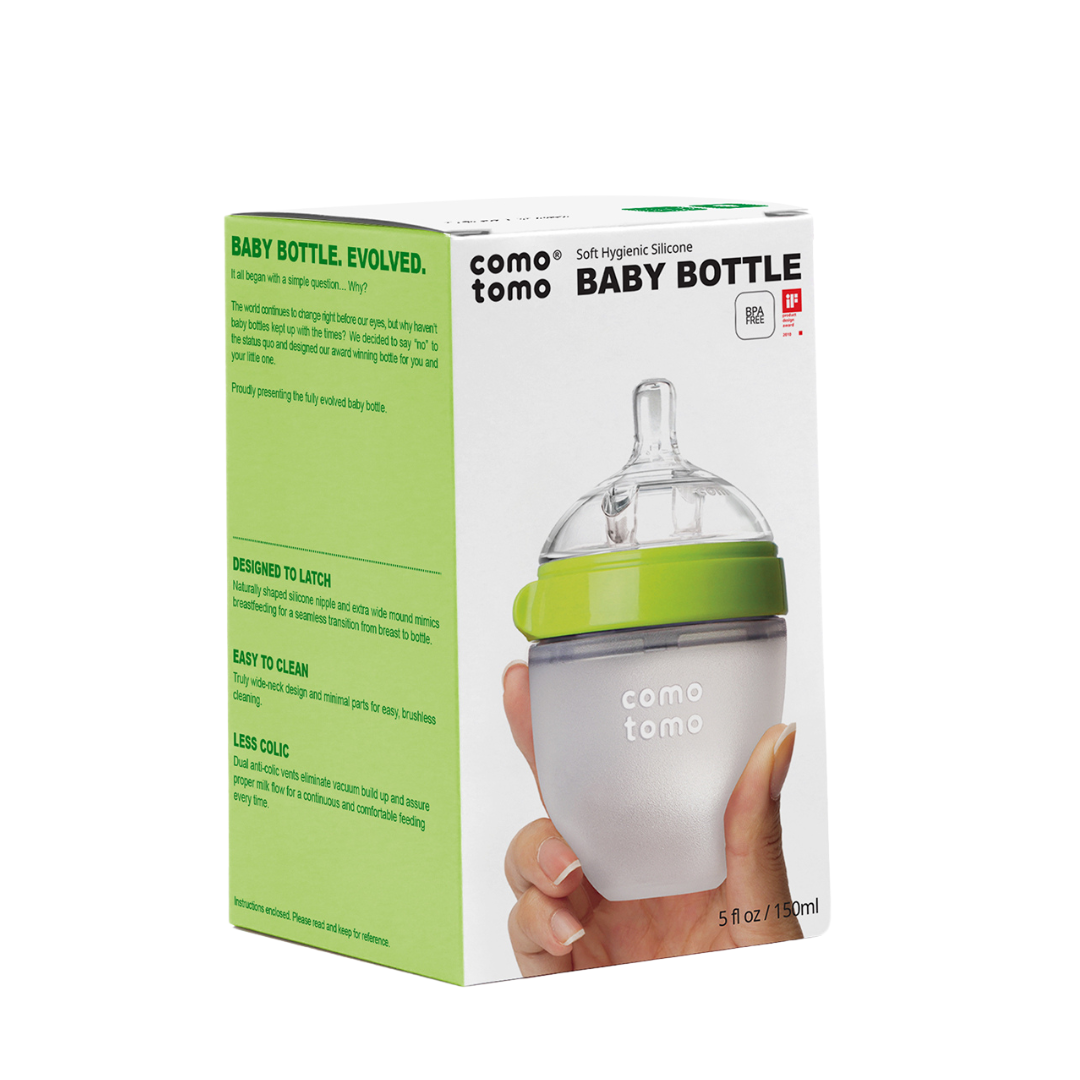 Silicone Baby Feeding Bottle - 150ML