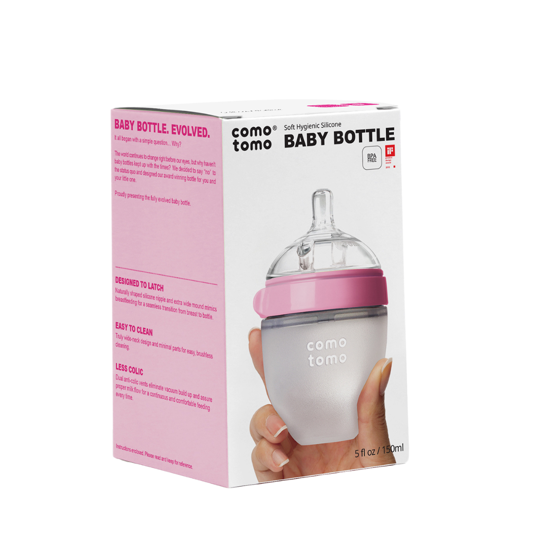 Silicone Baby Feeding Bottle - 150ML