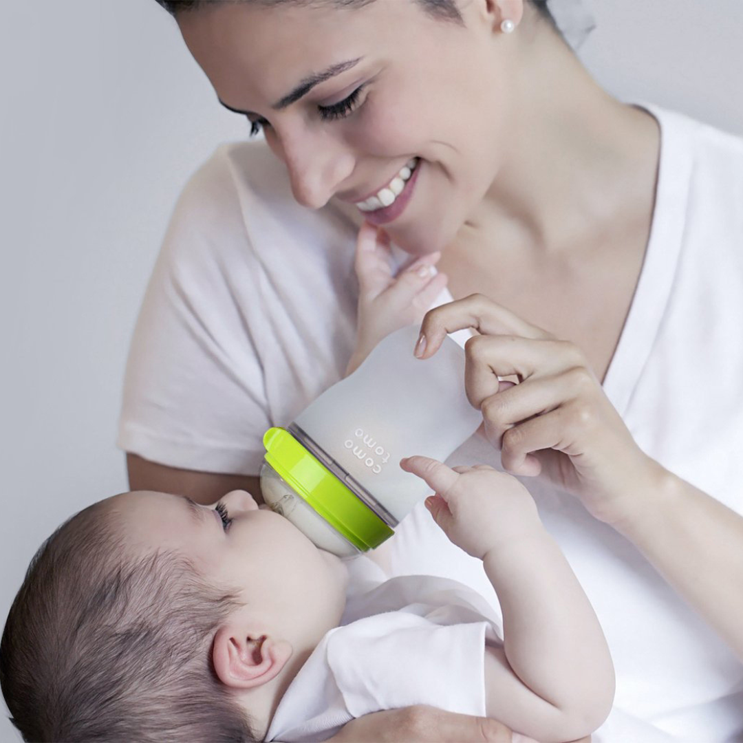 Silicone Baby Feeding Bottle - 250ML