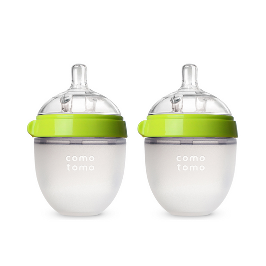 Twinpack Silicone Baby Feeding Bottle - 150ML