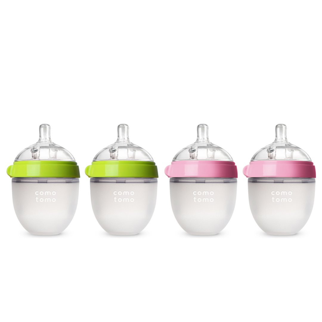 Twinpack Silicone Baby Feeding Bottle - 150ML