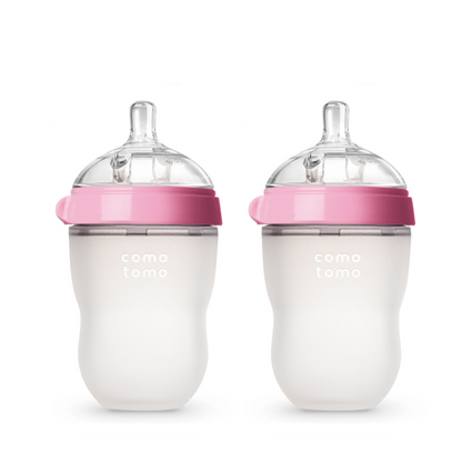 Twinpack Silicone Baby Feeding Bottle - 250ML